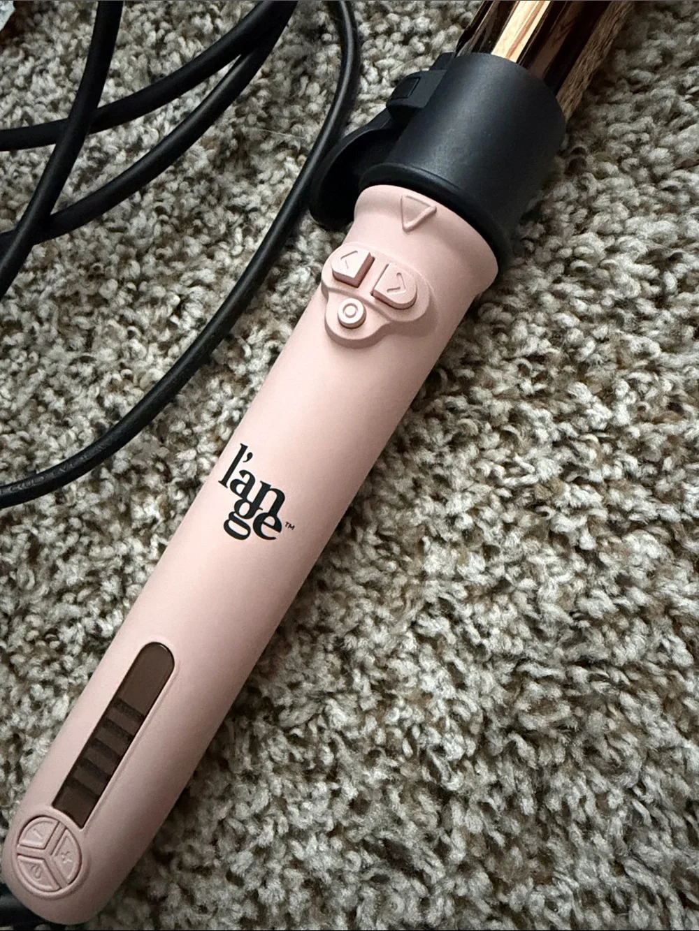L'ange Le Pirouette Titanium Rotating Curling Iron